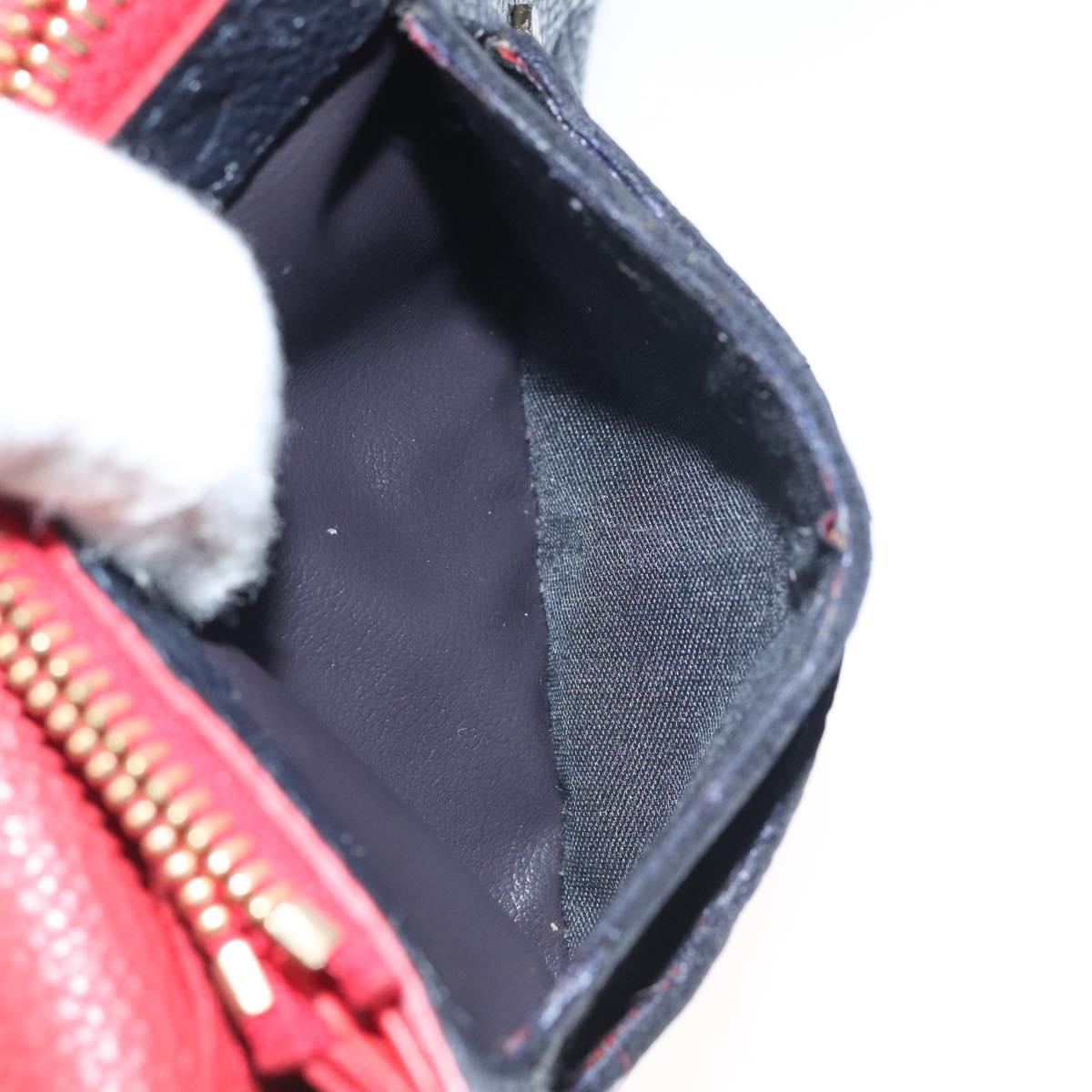 LOUIS VUITTON Empreinte Portefeuille Emily Flower Wallet M68327 LV Auth bs23403