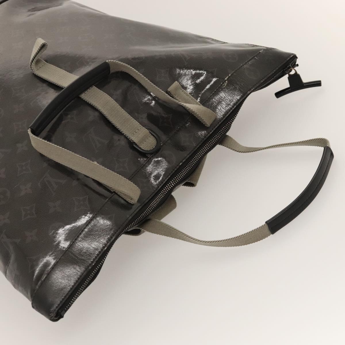 LOUIS VUITTON Monogram Eclipse Glaze Zipped Tote Backpack M43900 LV Auth bs23583