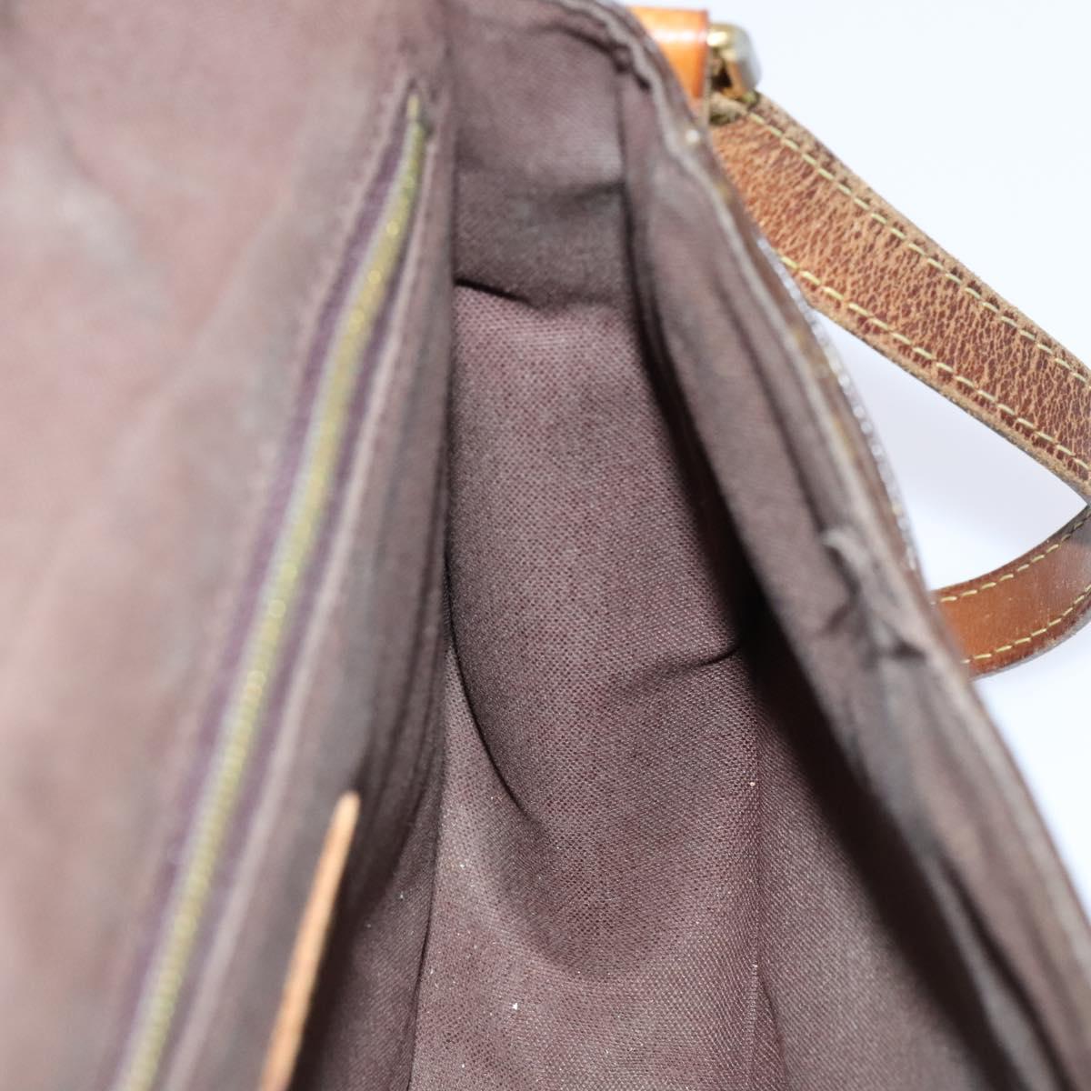 LOUIS VUITTON Monogram Menilmontant PM Shoulder Bag M40474 LV Auth bs23644