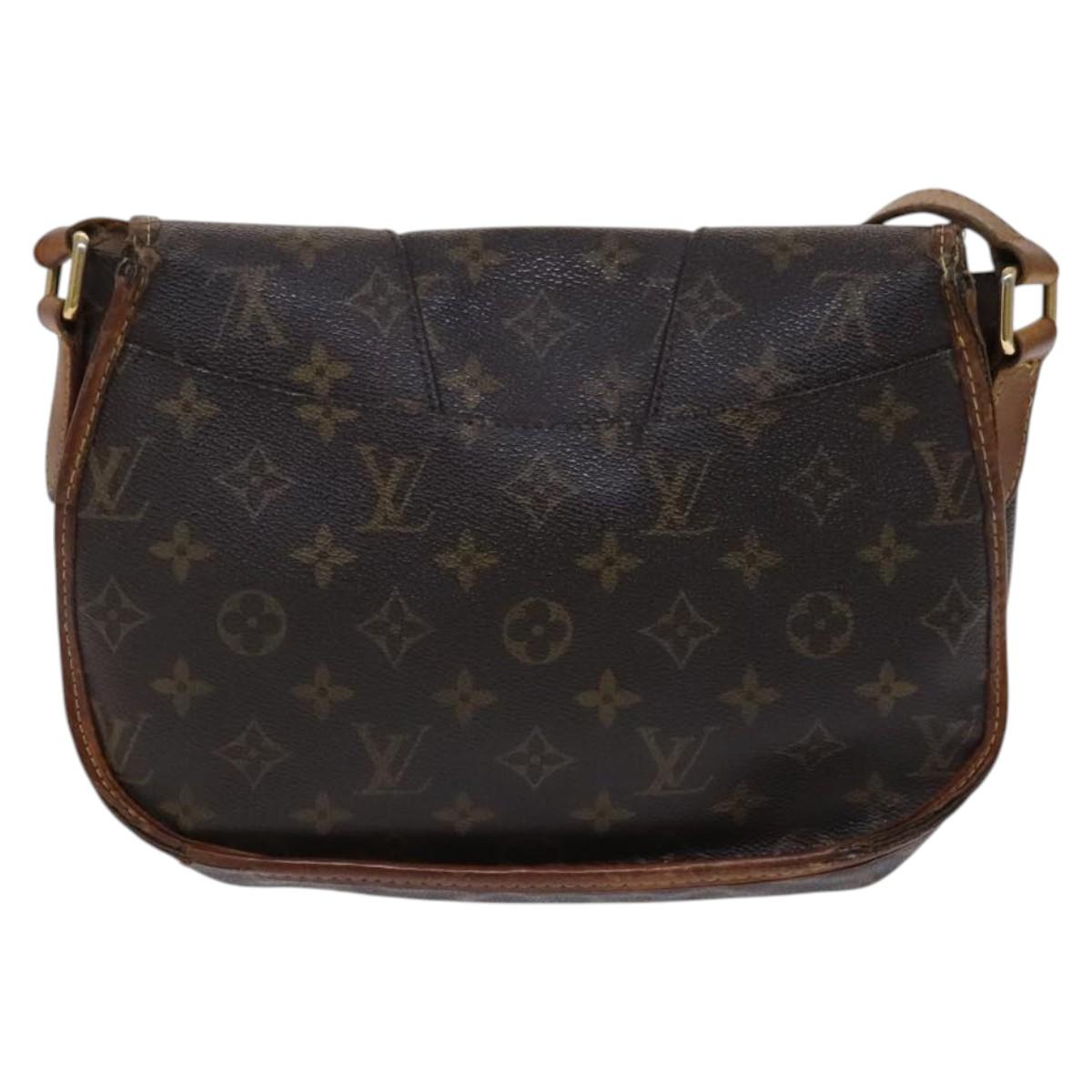 LOUIS VUITTON Monogram Menilmontant PM Shoulder Bag M40474 LV Auth bs23644