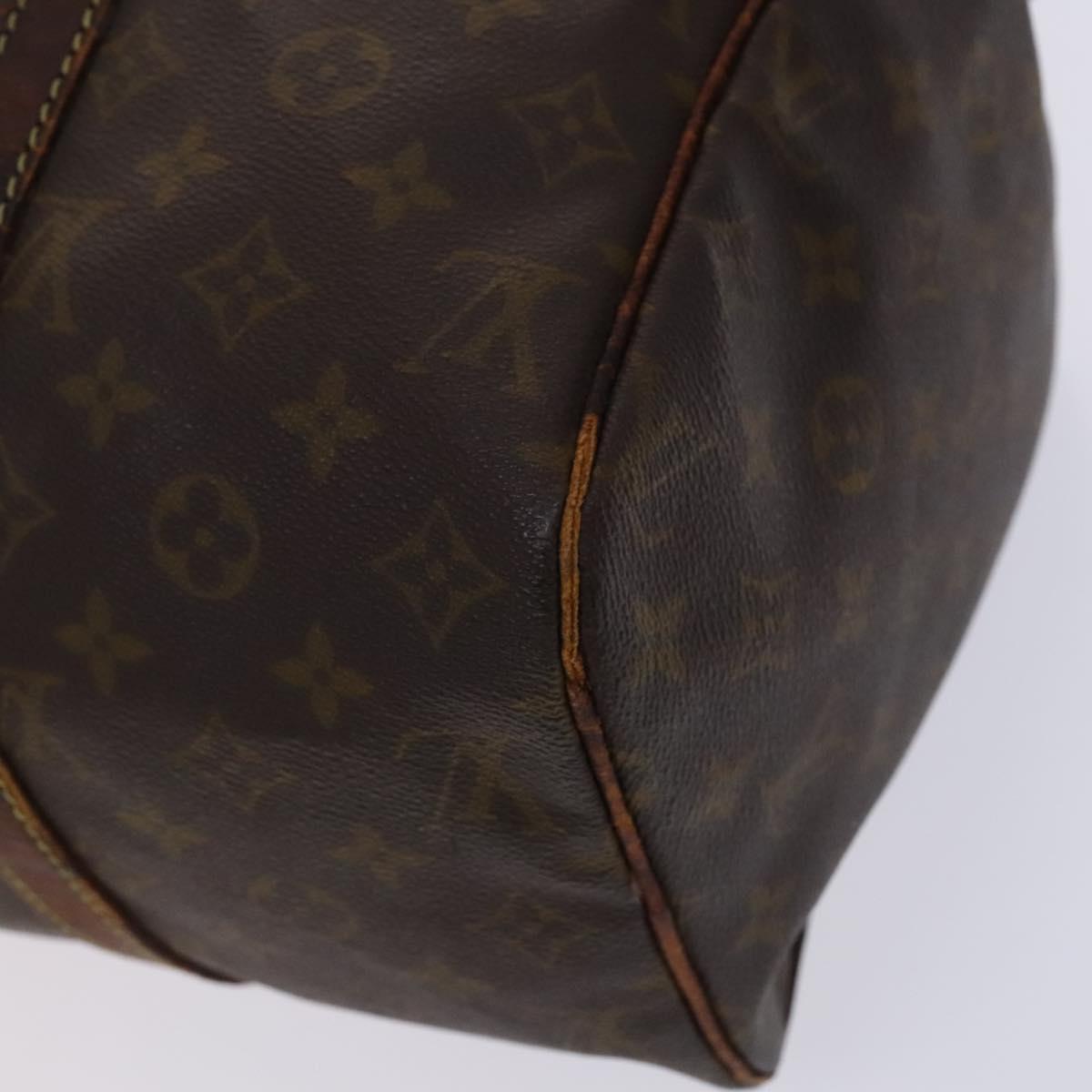 LOUIS VUITTON Monogram Sac spool 35 Boston Bag M41626 LV Auth bs23647
