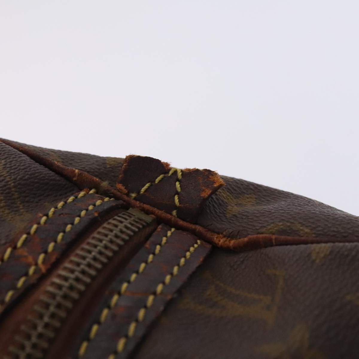 LOUIS VUITTON Monogram Sac spool 35 Boston Bag M41626 LV Auth bs23647