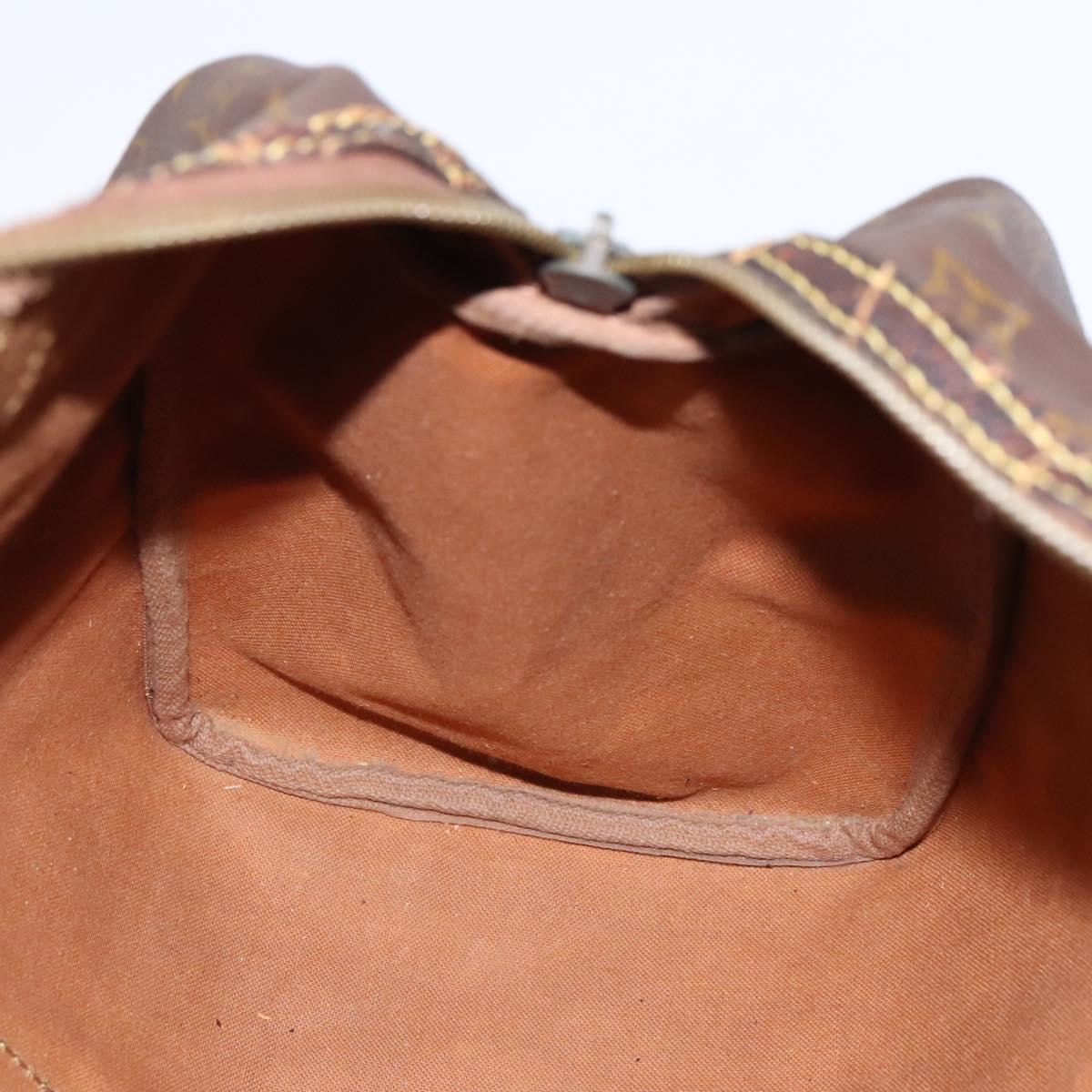 LOUIS VUITTON Monogram Sac spool 35 Boston Bag M41626 LV Auth bs23647