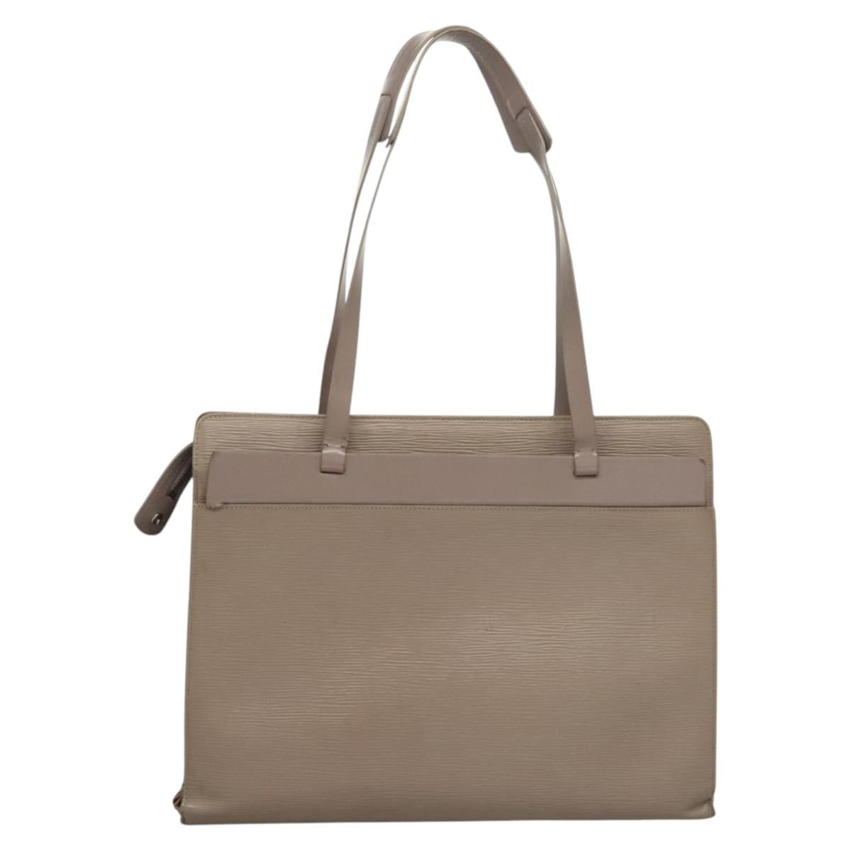 LOUIS VUITTON Epi Croisette GM Tote Bag Lilac M5250B LV Auth bs23649