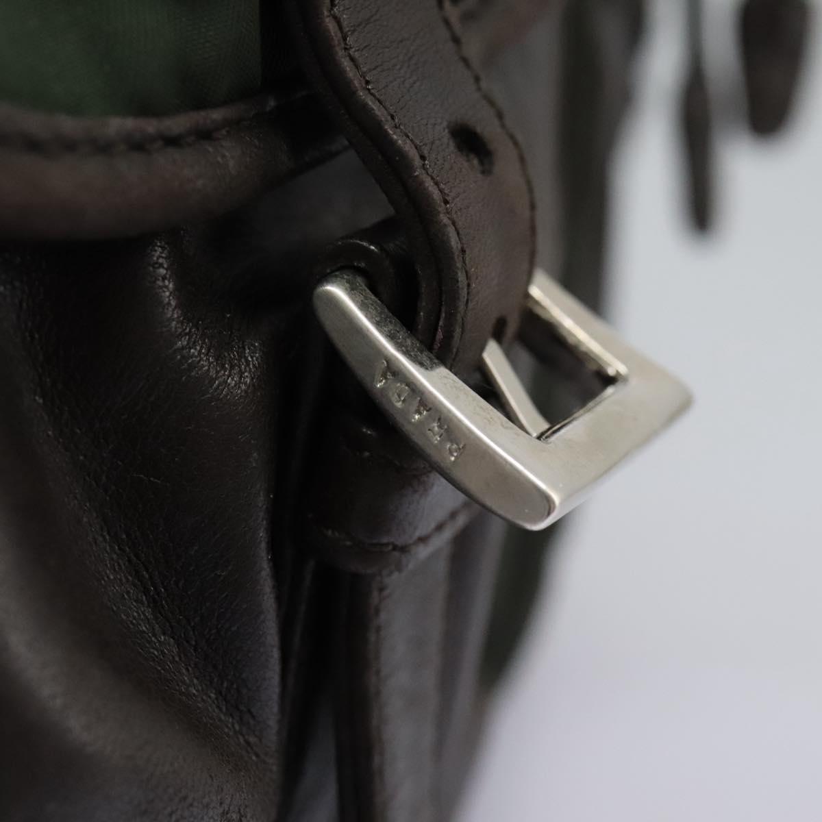 PRADA Backpack Nylon Khaki Auth bs23722