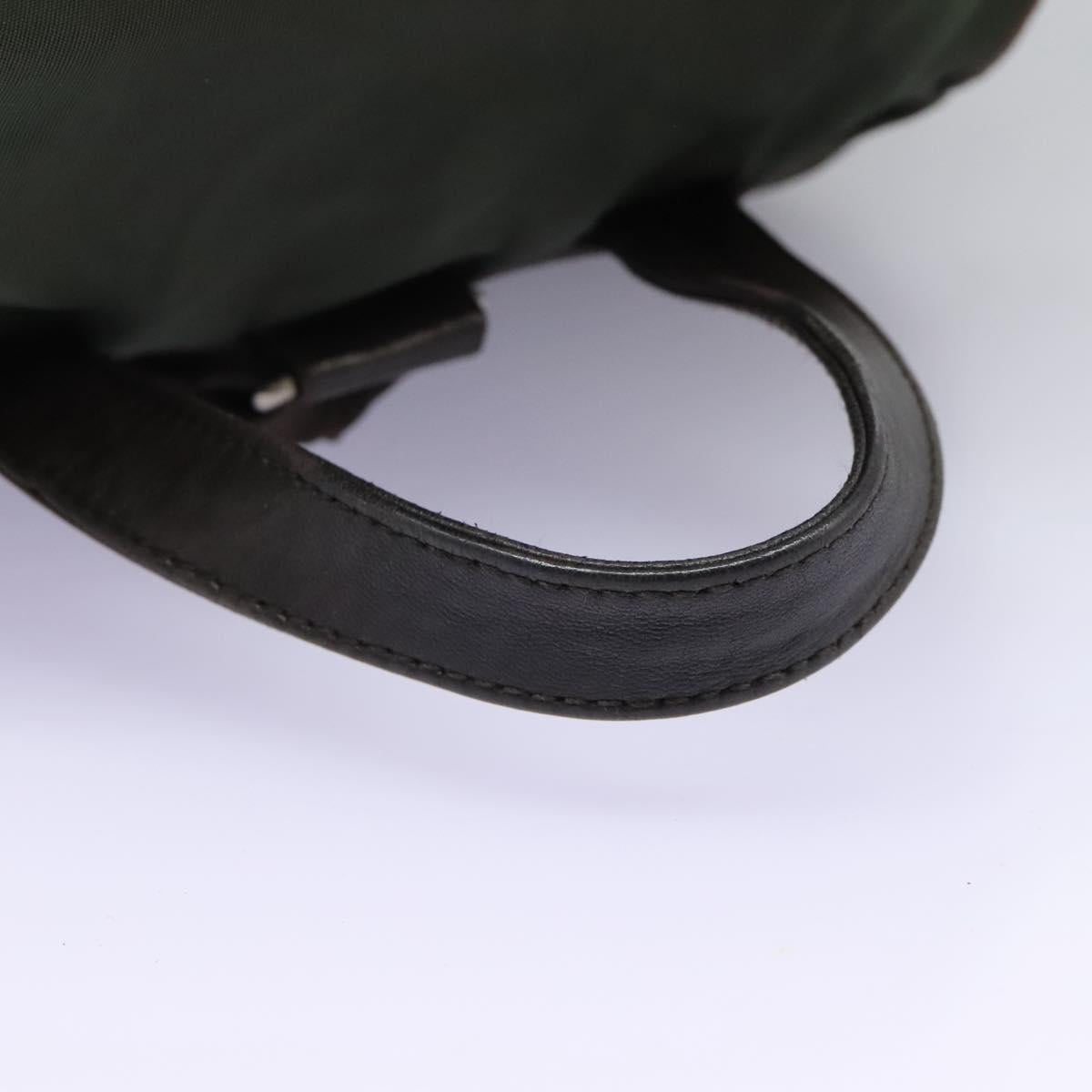 PRADA Backpack Nylon Khaki Auth bs23722