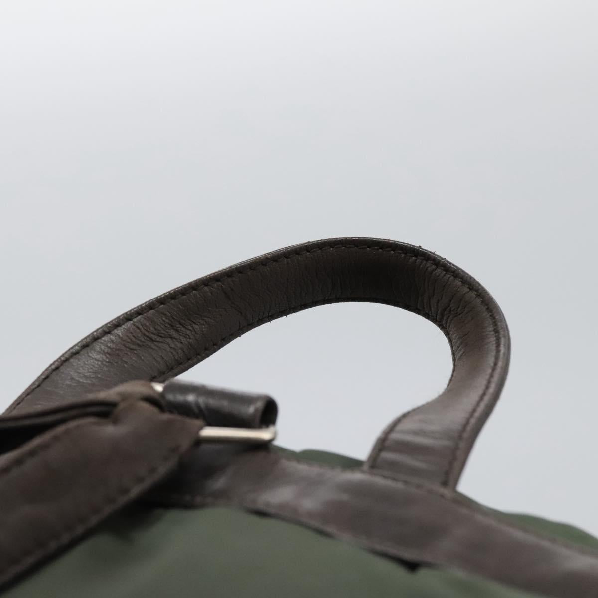 PRADA Backpack Nylon Khaki Auth bs23722