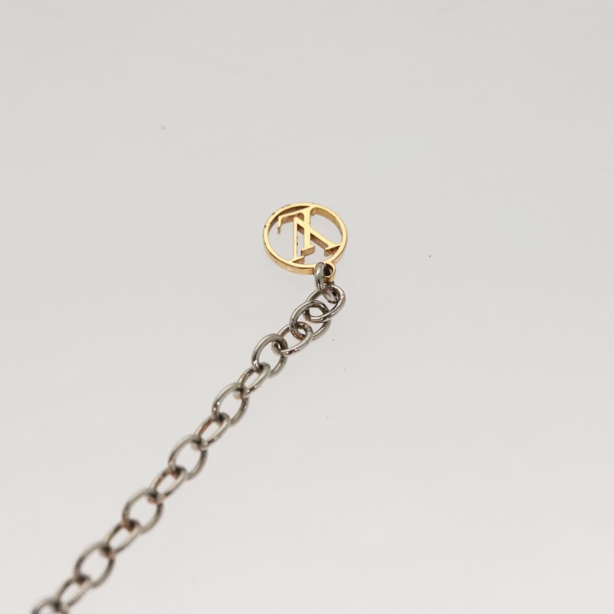 LOUIS VUITTON Collier LV Necklace metal Pink gold M80137 LV Auth bs23736