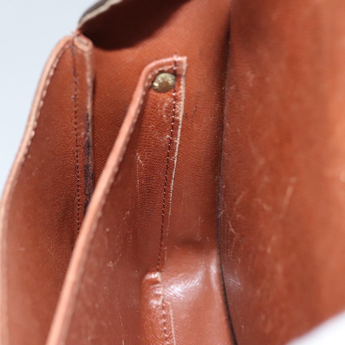 LOUIS VUITTON Monogram Cartouchiere MM Shoulder Bag M51253 LV Auth bs23742