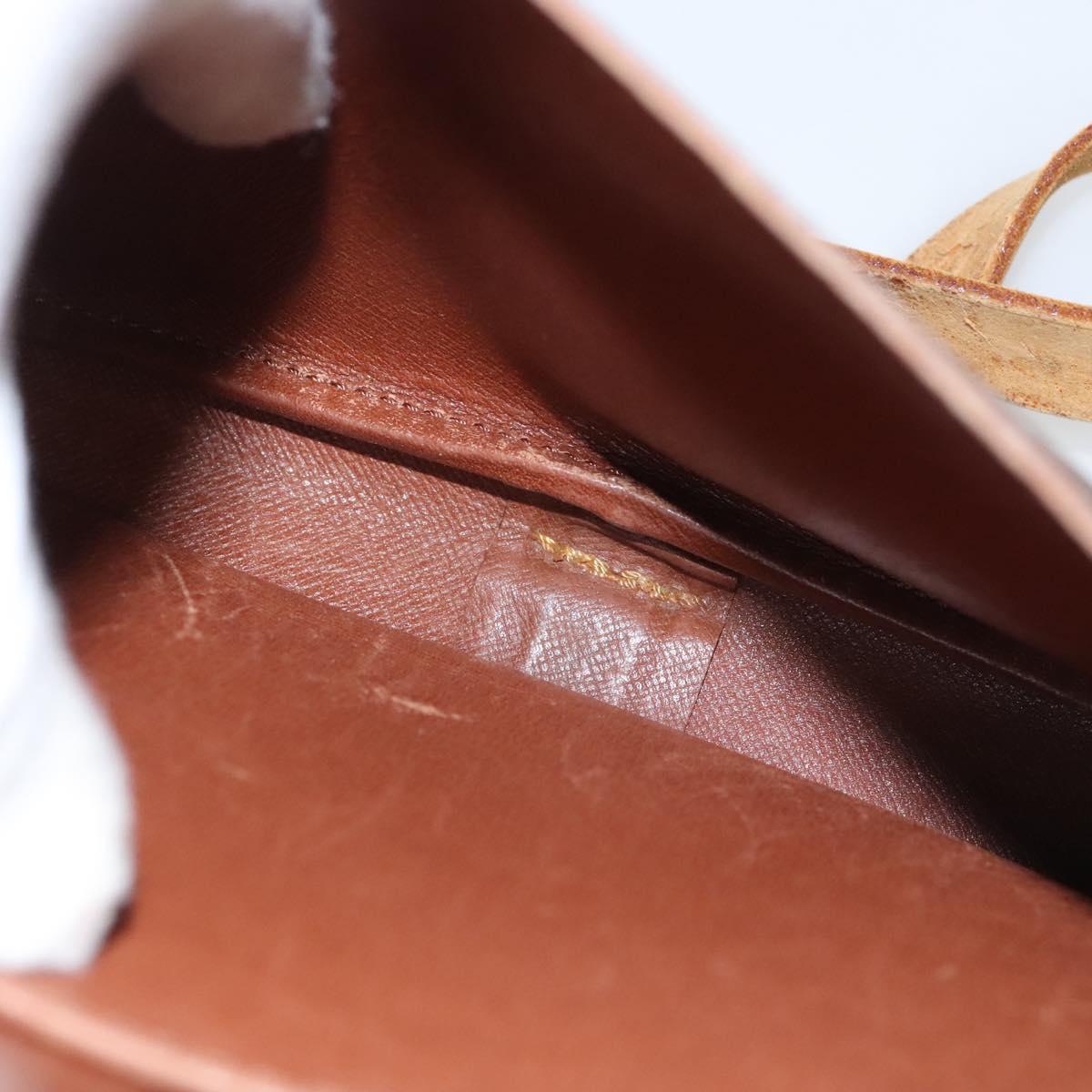 LOUIS VUITTON Monogram Cartouchiere MM Shoulder Bag M51253 LV Auth bs23742