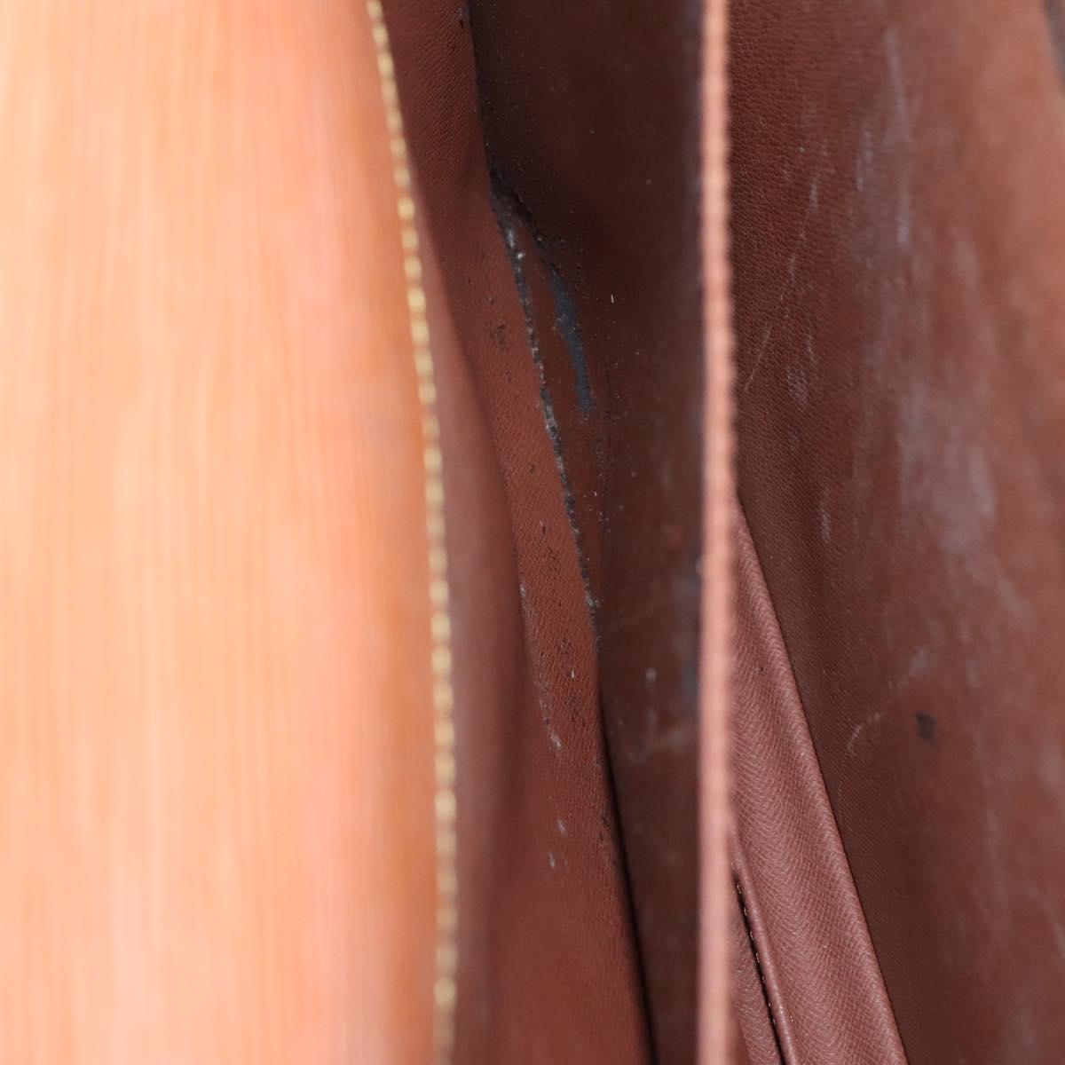 LOUIS VUITTON Epi Serviette Conseiller Zipangu Gold M54428 LV Auth bs23751