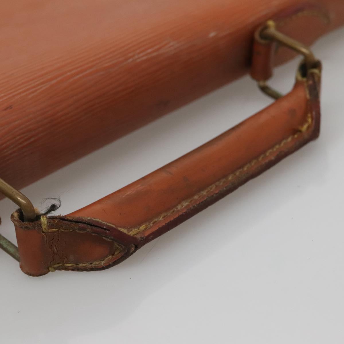 LOUIS VUITTON Epi Serviette Conseiller Zipangu Gold M54428 LV Auth bs23751