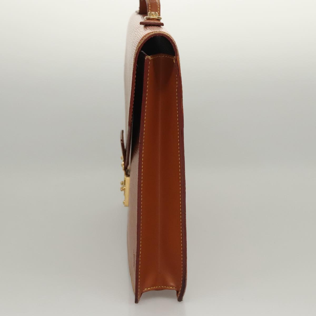 LOUIS VUITTON Epi Porte Documents Bandouliere Zipangu Gold M54468 Auth bs23752