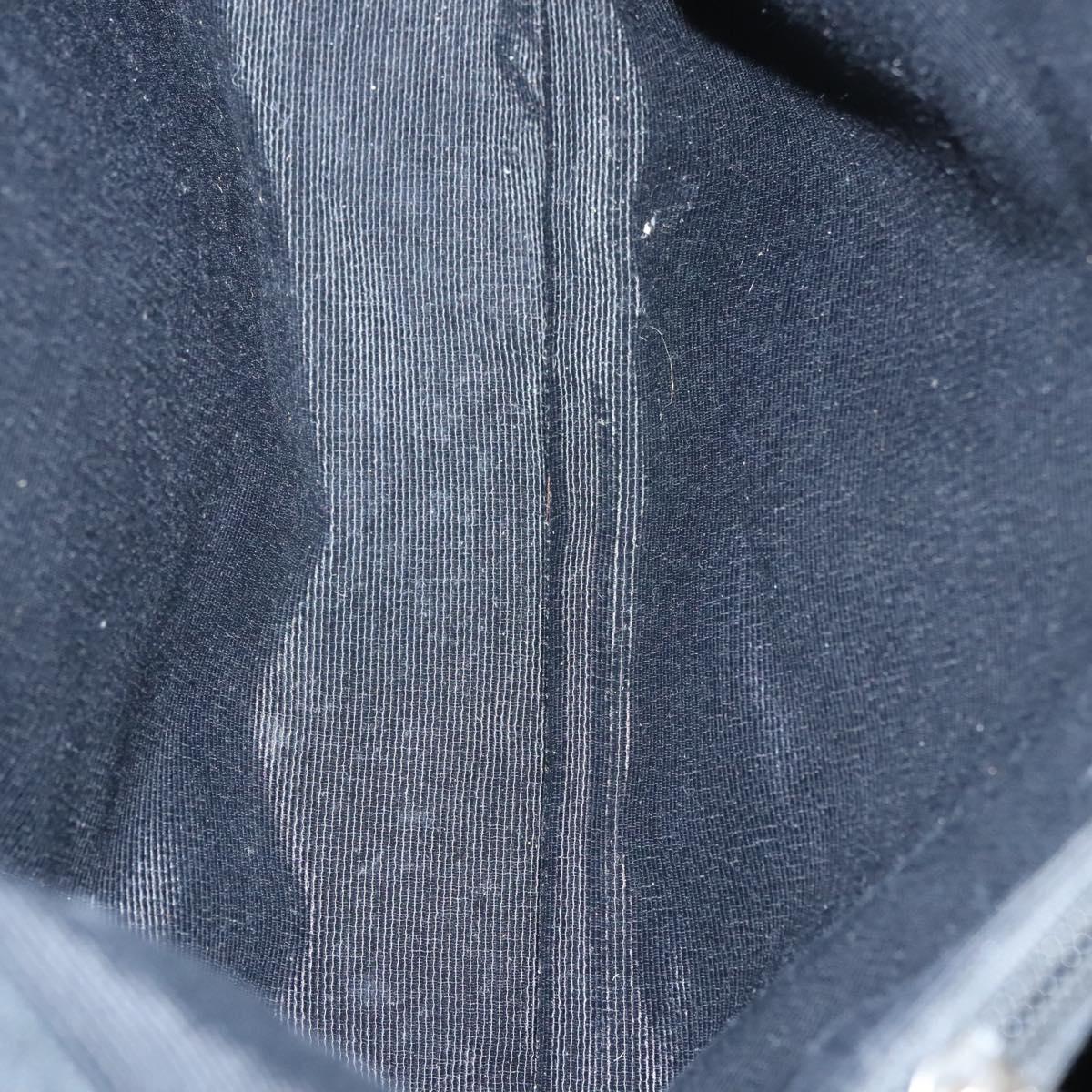 Salvatore Ferragamo Hand Bag Enamel Black Auth bs23791