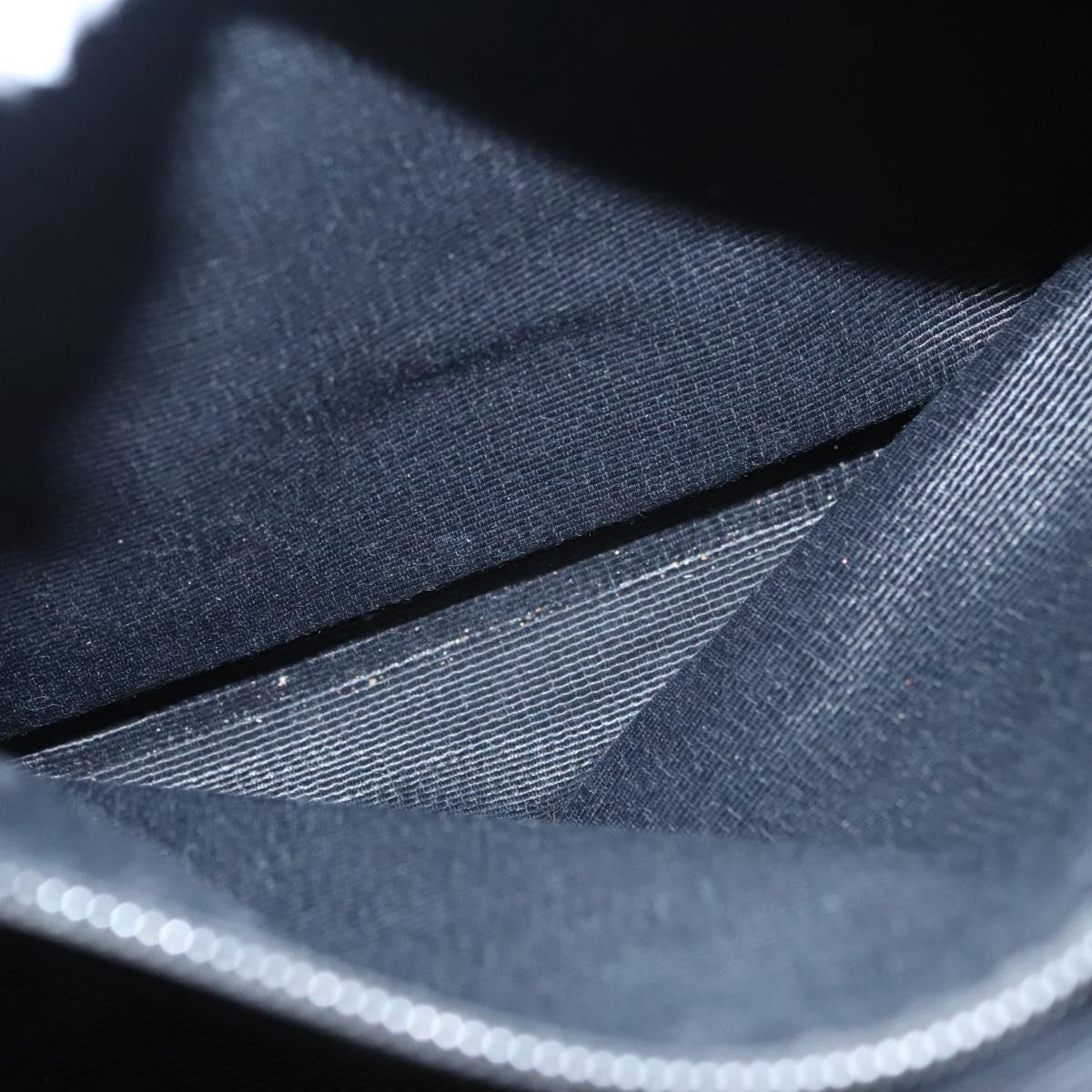 Salvatore Ferragamo Hand Bag Enamel Black Auth bs23791