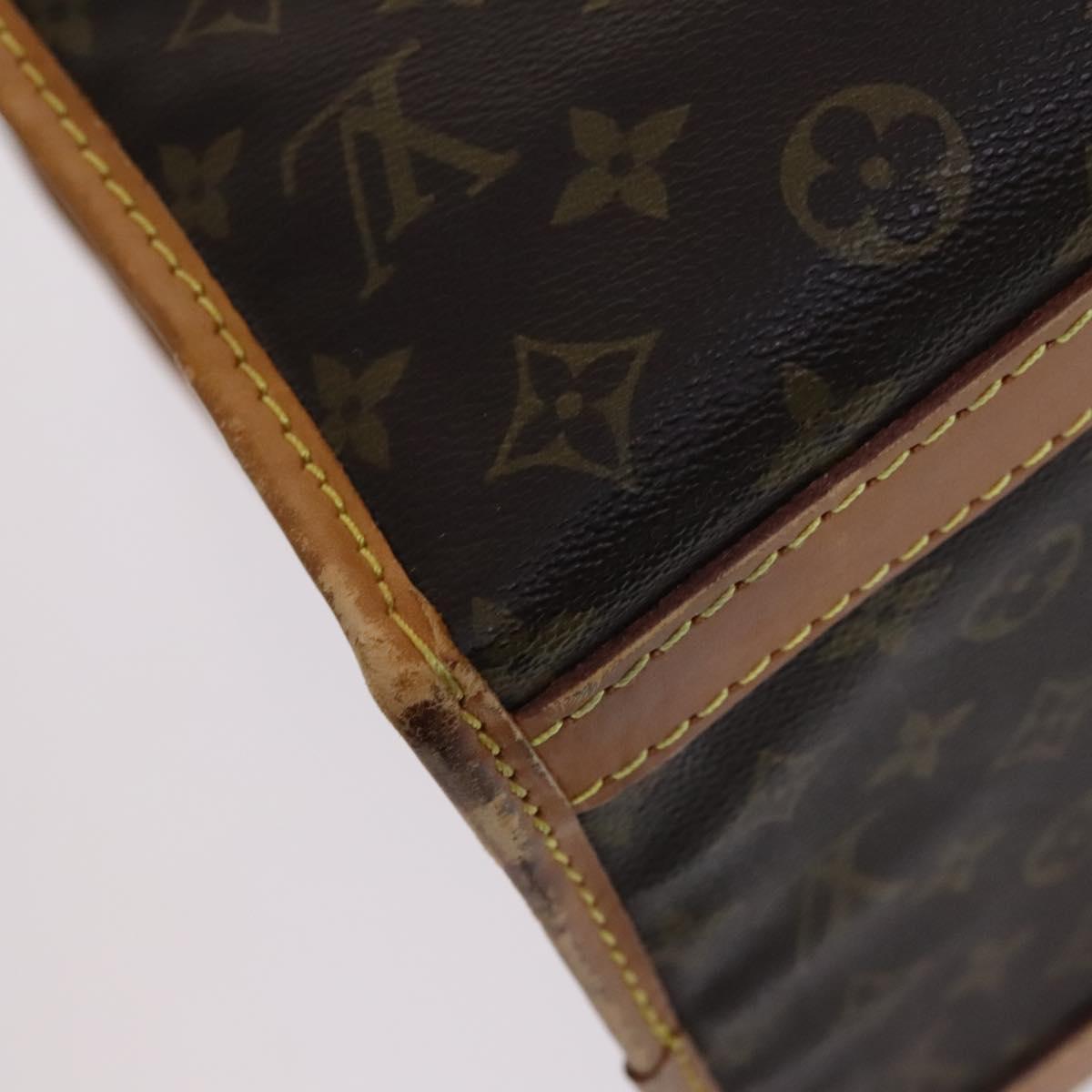 LOUIS VUITTON Monogram Sac Chasseur 55 Boston Bag M41922 LV Auth bs23811