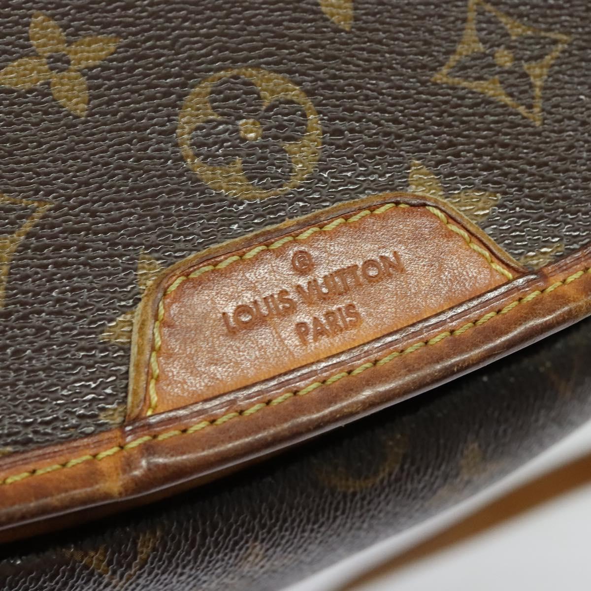 LOUIS VUITTON Monogram Menilmontant MM Shoulder Bag M40473 LV Auth bs23826