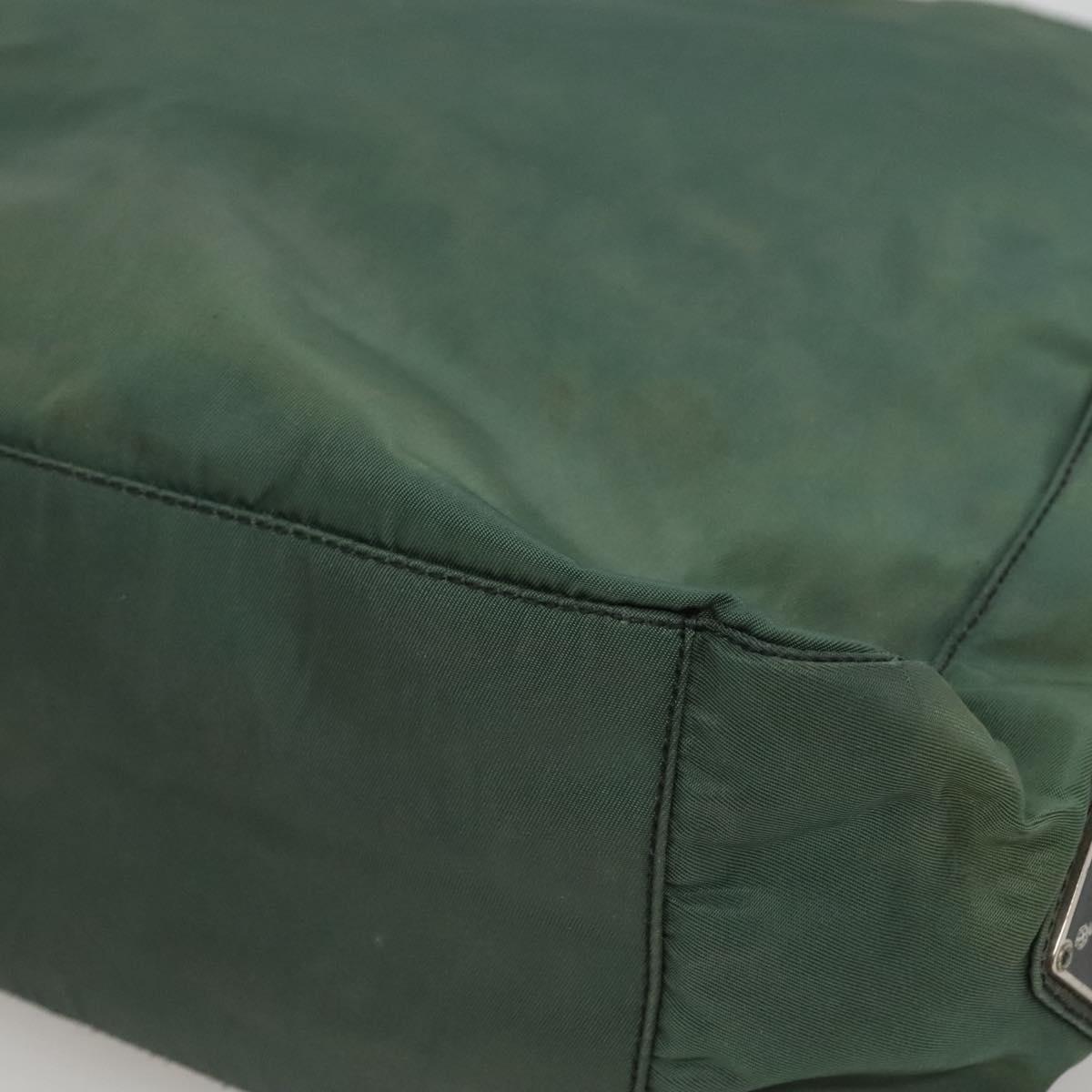 PRADA Tote Bag Nylon Khaki Auth bs23905