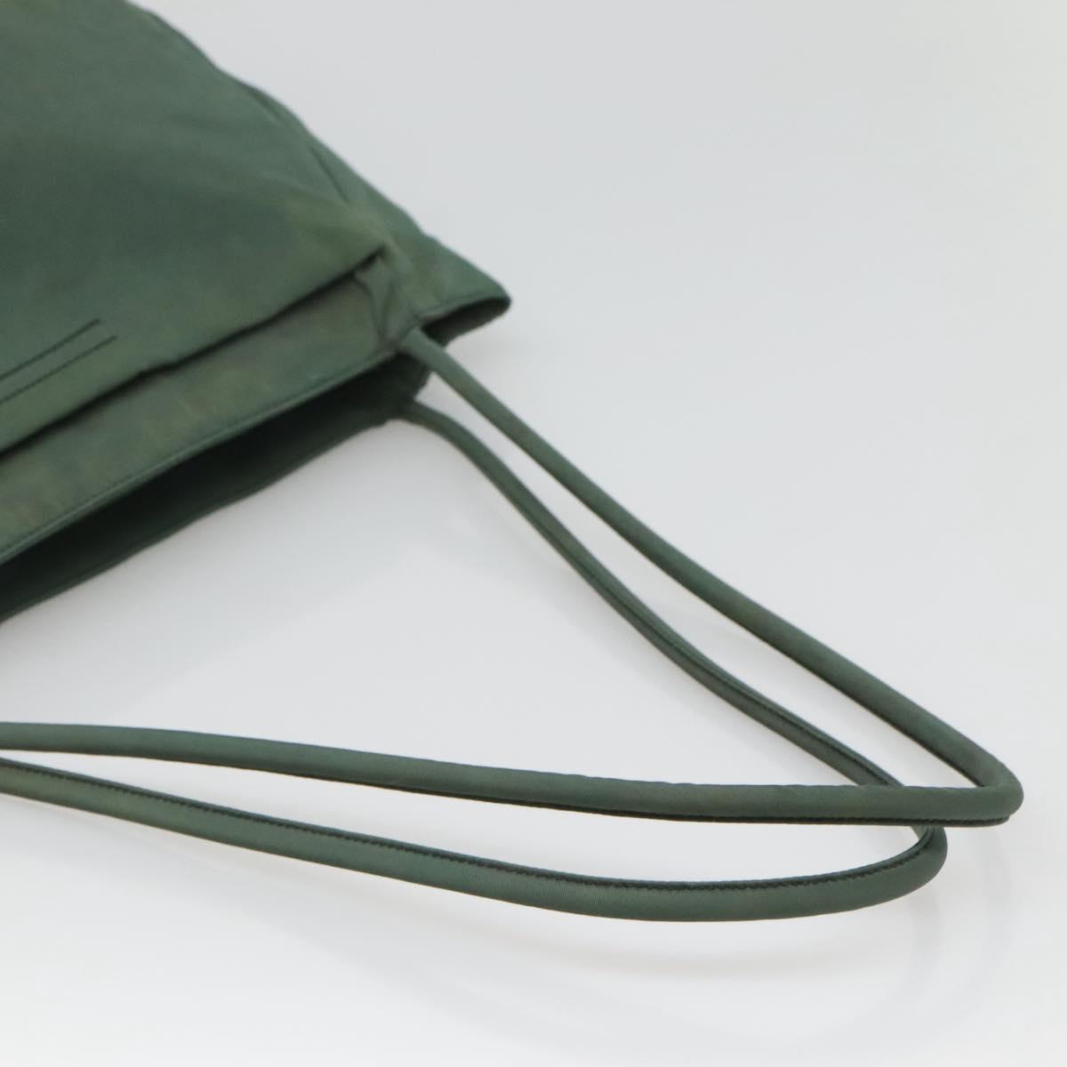 PRADA Tote Bag Nylon Khaki Auth bs23905