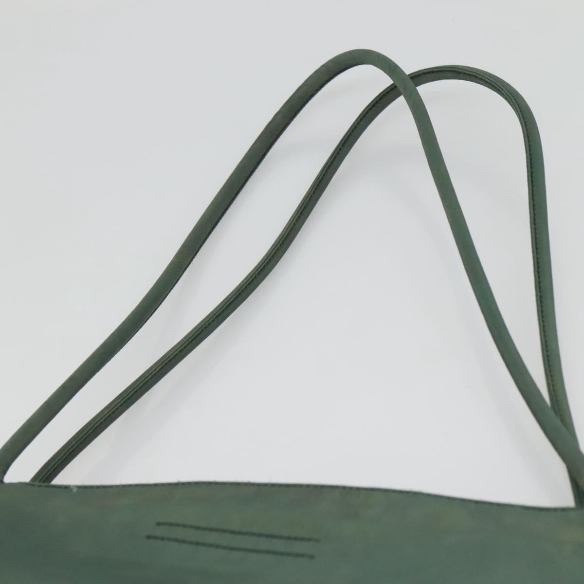 PRADA Tote Bag Nylon Khaki Auth bs23905