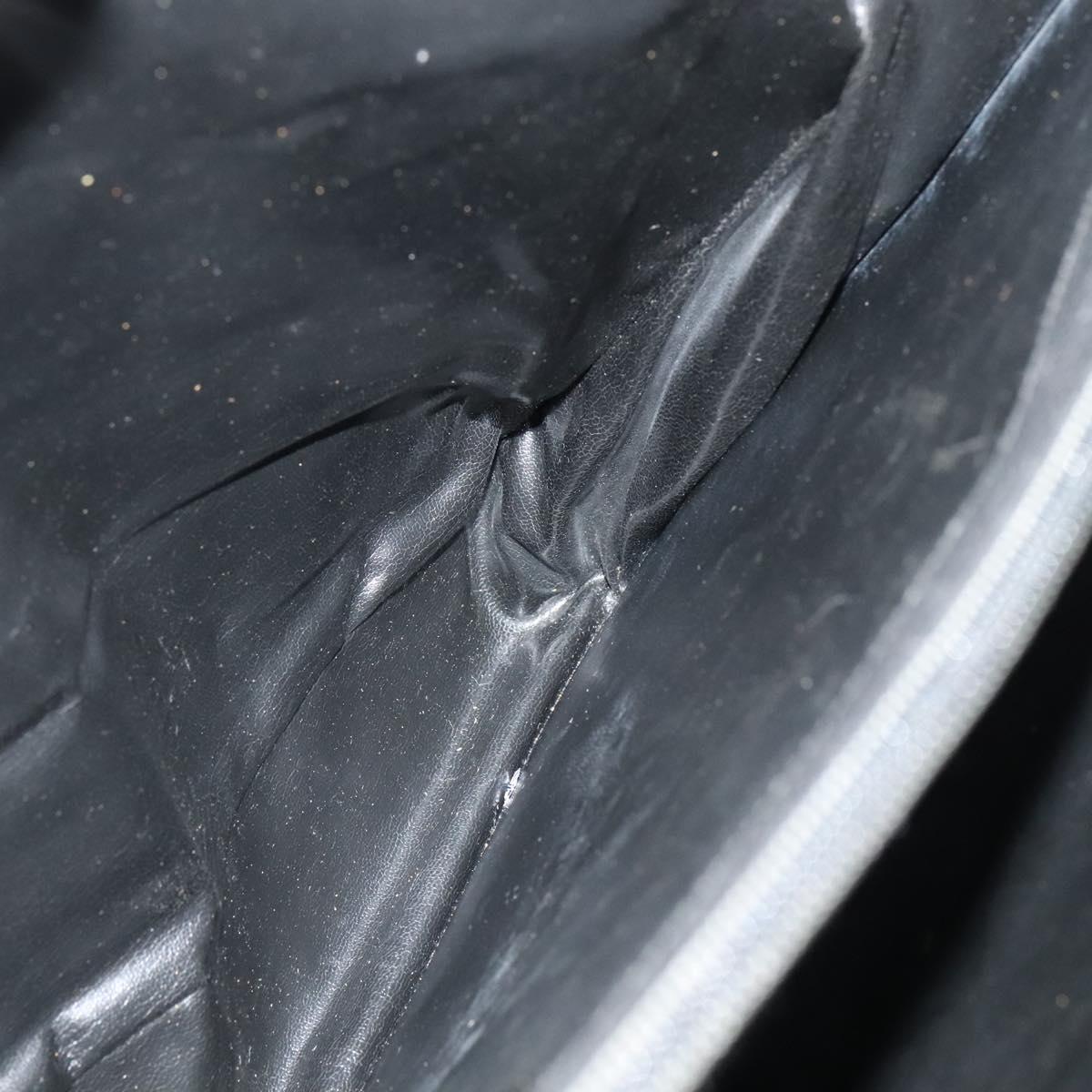 Salvatore Ferragamo Business Bag Leather Black Auth bs23984