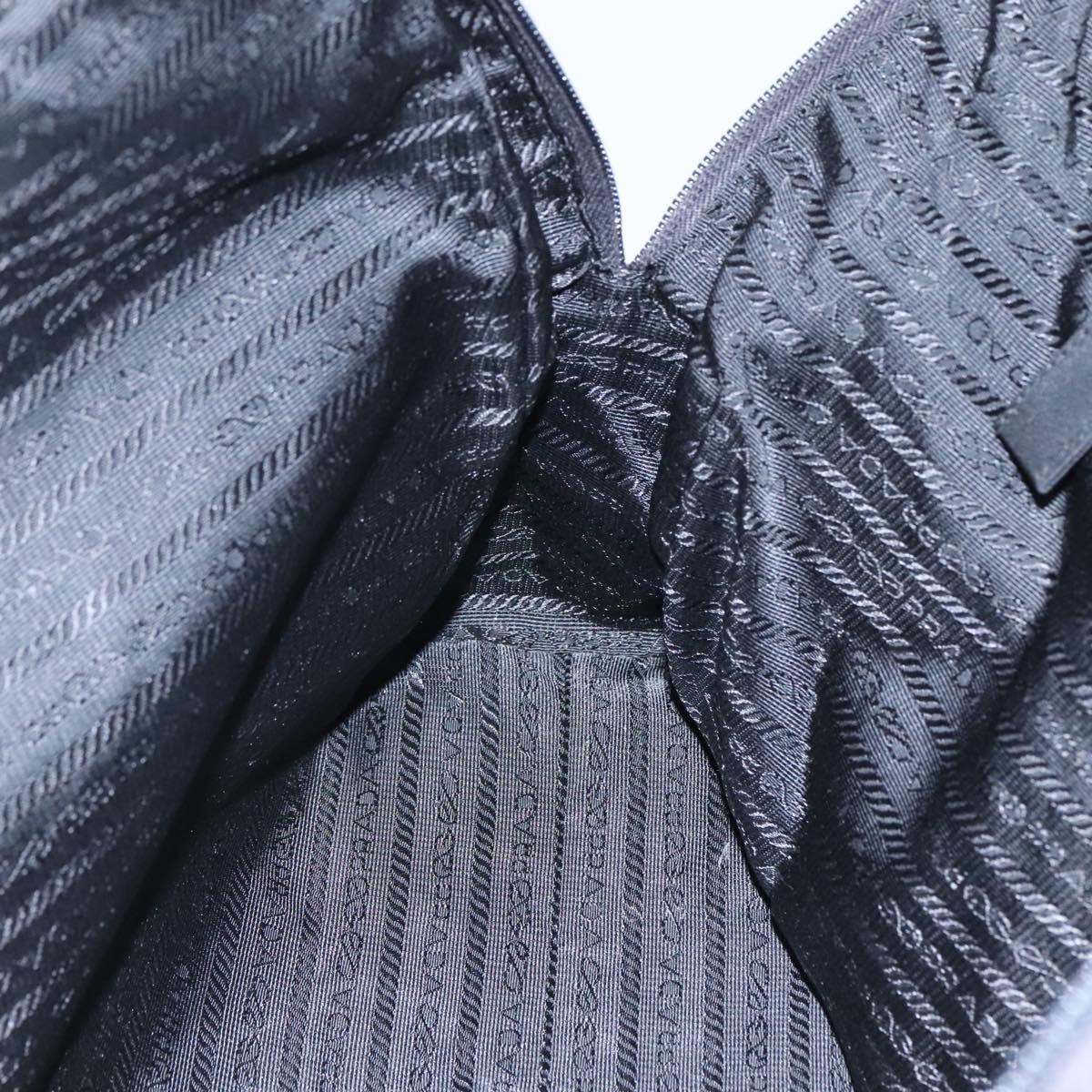 PRADA Hand Bag Nylon Black Auth bs24002