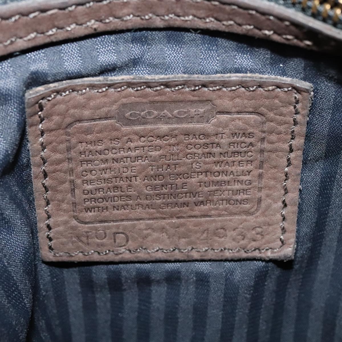 Coach Shoulder Bag Leather Brown Auth bs24024