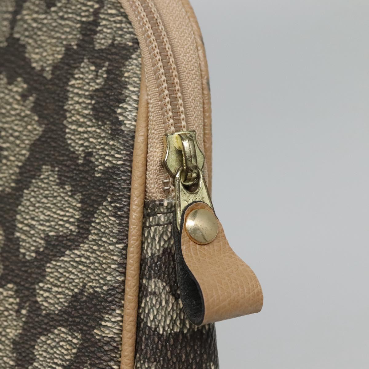 SAINT LAURENT Clutch Bag PVC Gray Auth bs24056