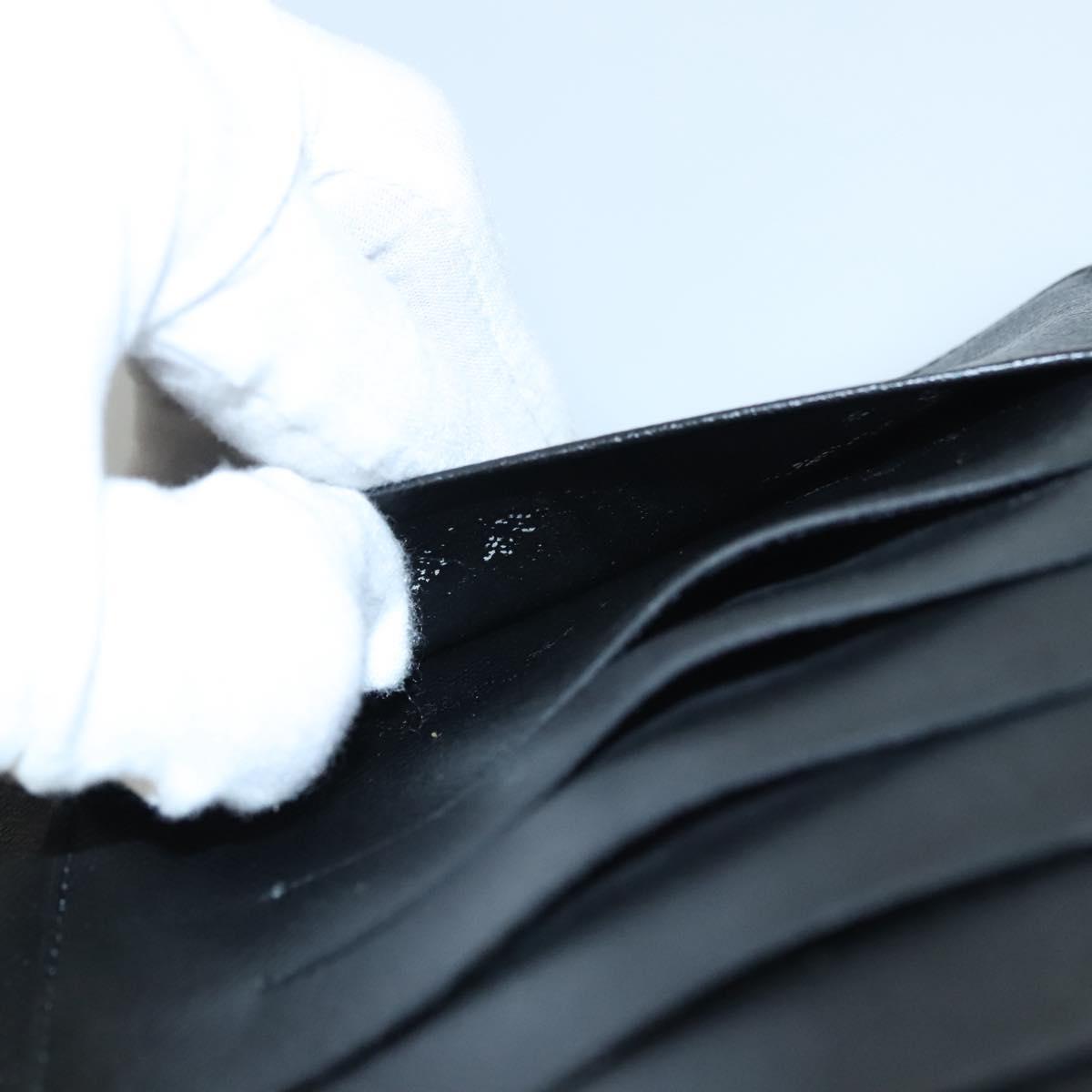 LOUIS VUITTON Epi Agenda MM Day Planner Cover Black R20042 LV Auth bs24082