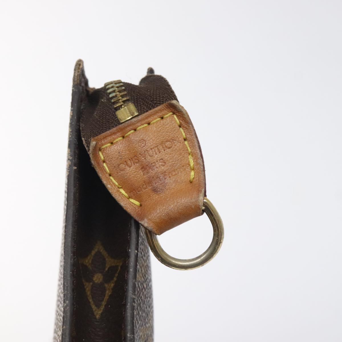 LOUIS VUITTON Monogram Bucket PM Accessory Pouch LV Auth bs24146