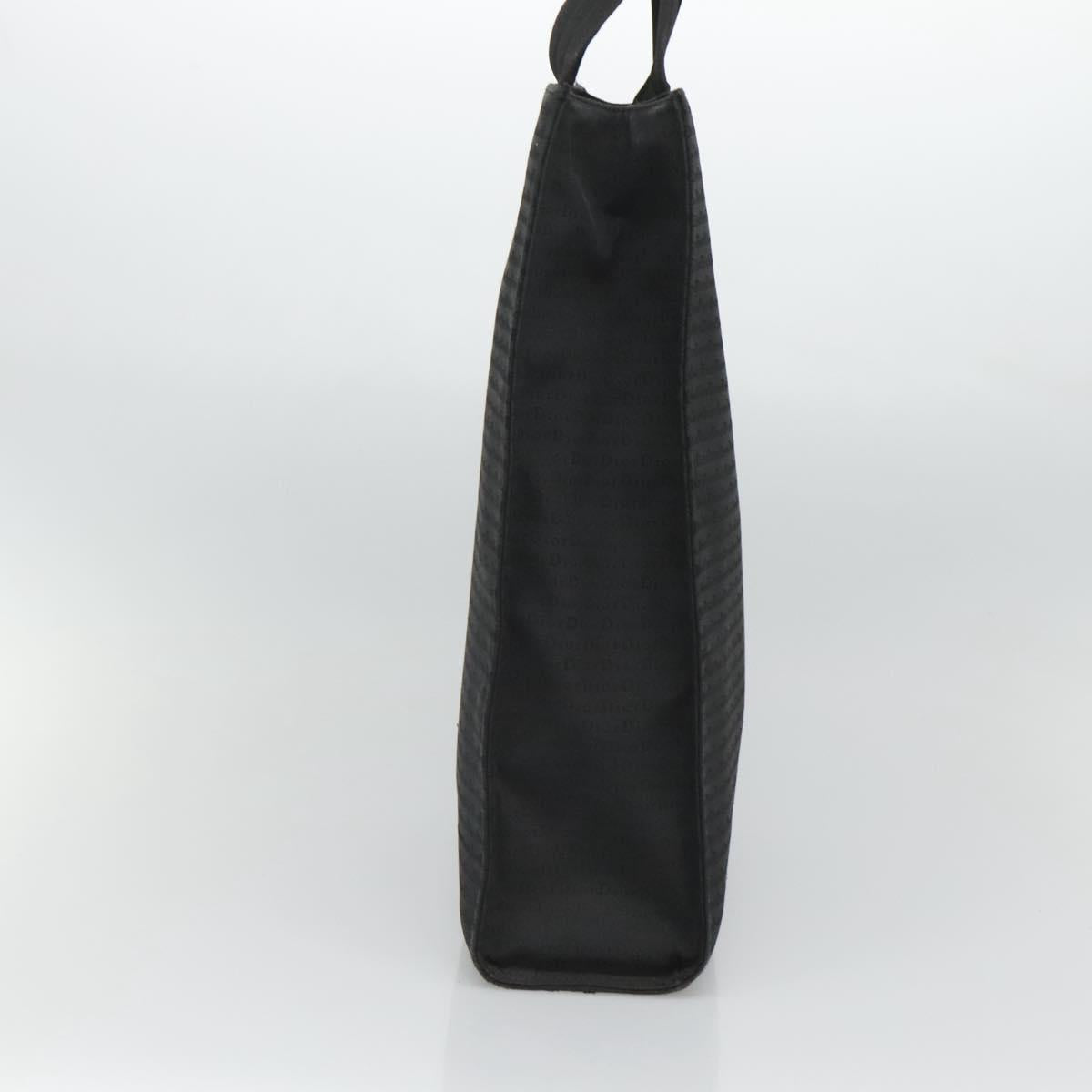 Christian Dior Tote Bag Canvas Black Auth bs24155