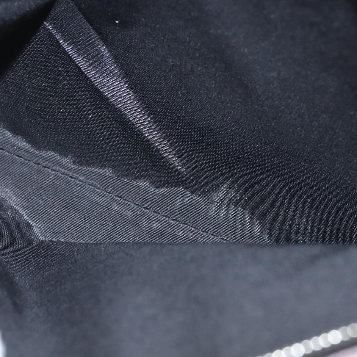 Christian Dior Pouch PVC Leather Purple Auth bs24156