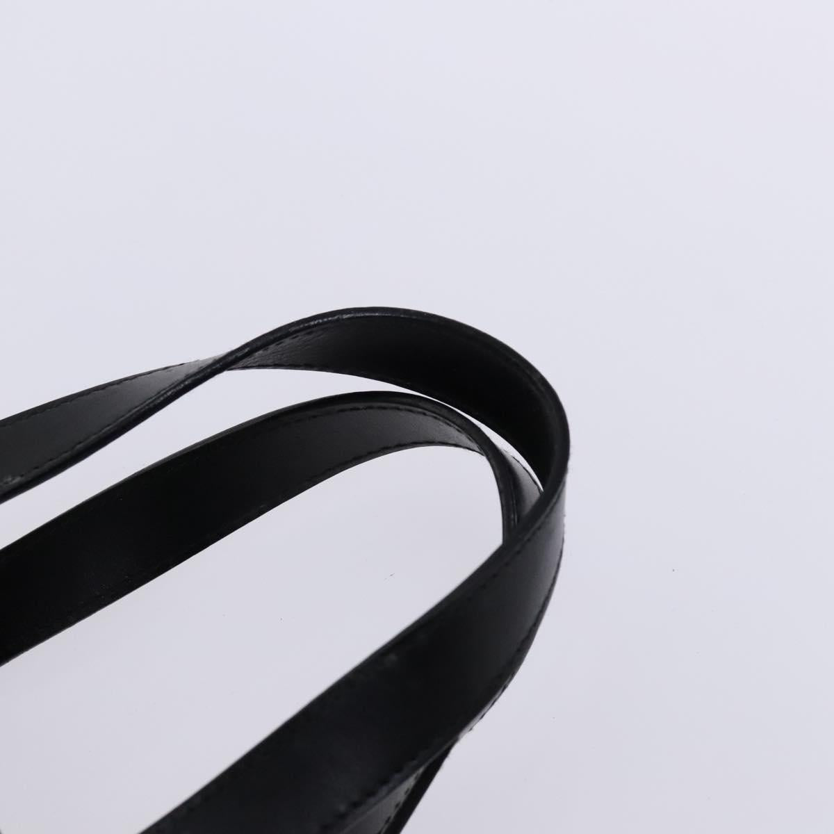 GUCCI GG Canvas Shoulder Bag Patent leather 5Set Black Auth bs24165