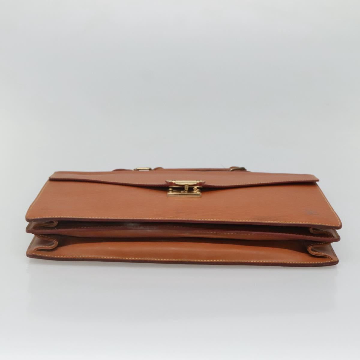 LOUIS VUITTON Epi Serviette Conseiller Zipangu Gold M54428 LV Auth bs24256