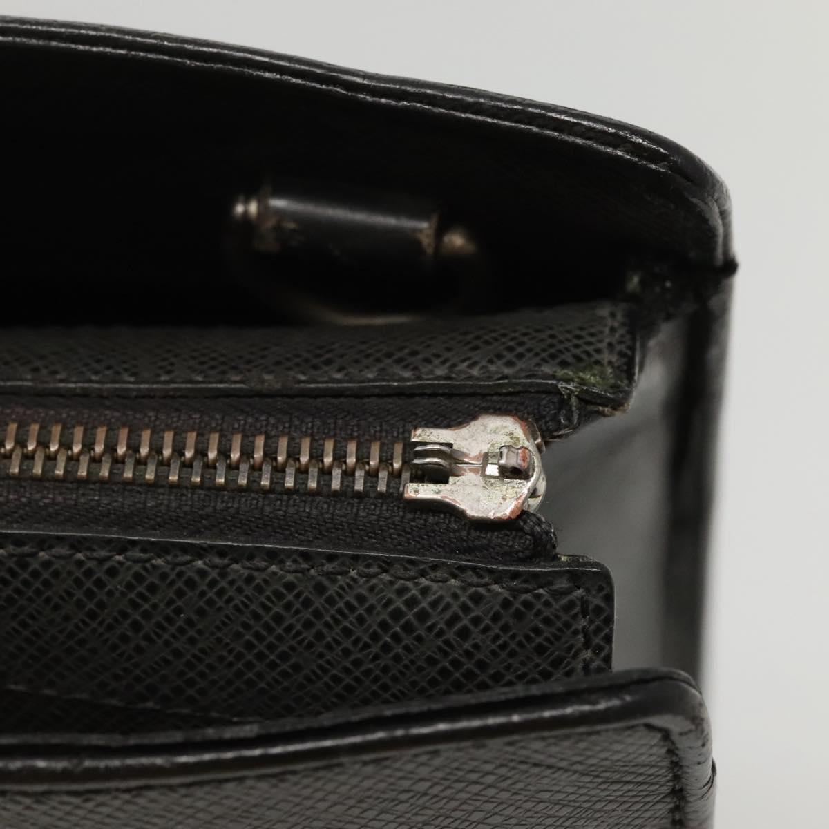 LOUIS VUITTON Taiga Porte Documents Rozan Bag Ardoise M30052 LV Auth bs24257