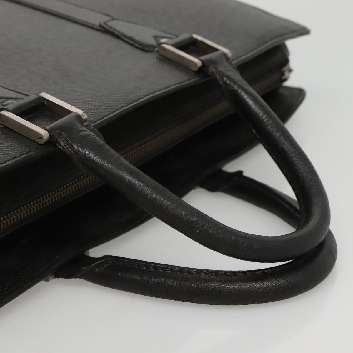 LOUIS VUITTON Taiga Porte Documents Rozan Bag Ardoise M30052 LV Auth bs24257