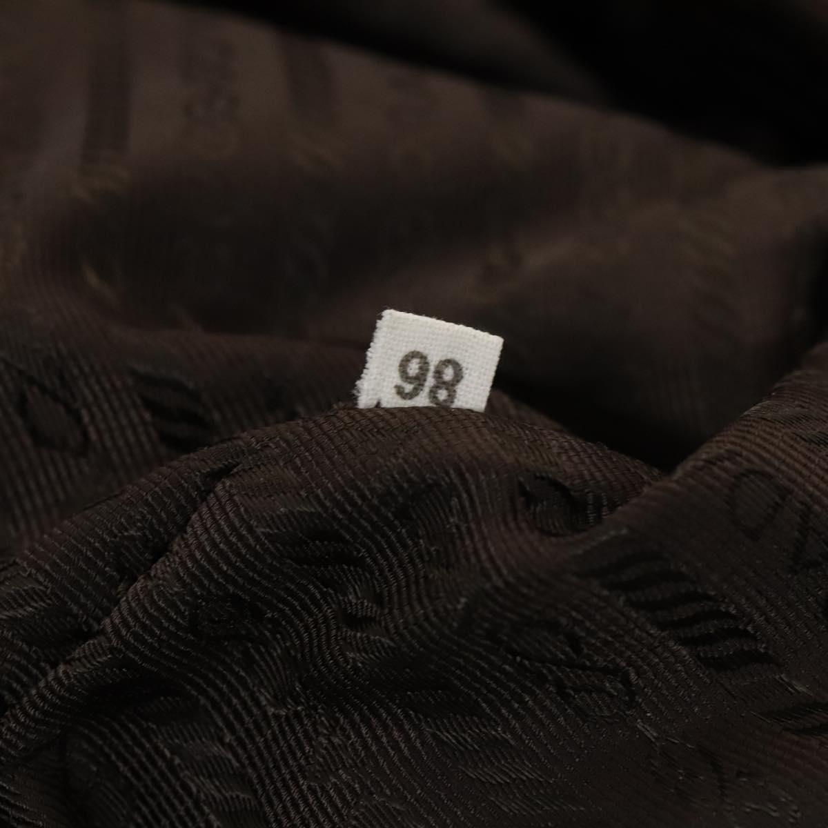 PRADA Boston Bag Nylon Khaki Auth bs24276