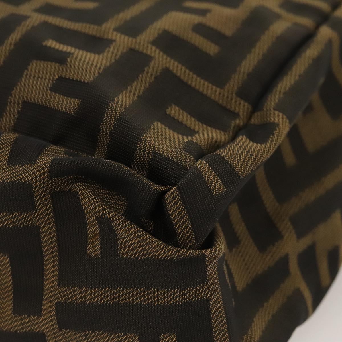 FENDI Zucca Canvas Tote Bag Brown Auth bs24286