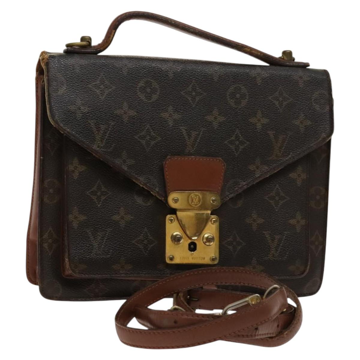 LOUIS VUITTON Monogram Monceau 26 Shoulder Bag M51187 LV Auth bs24438