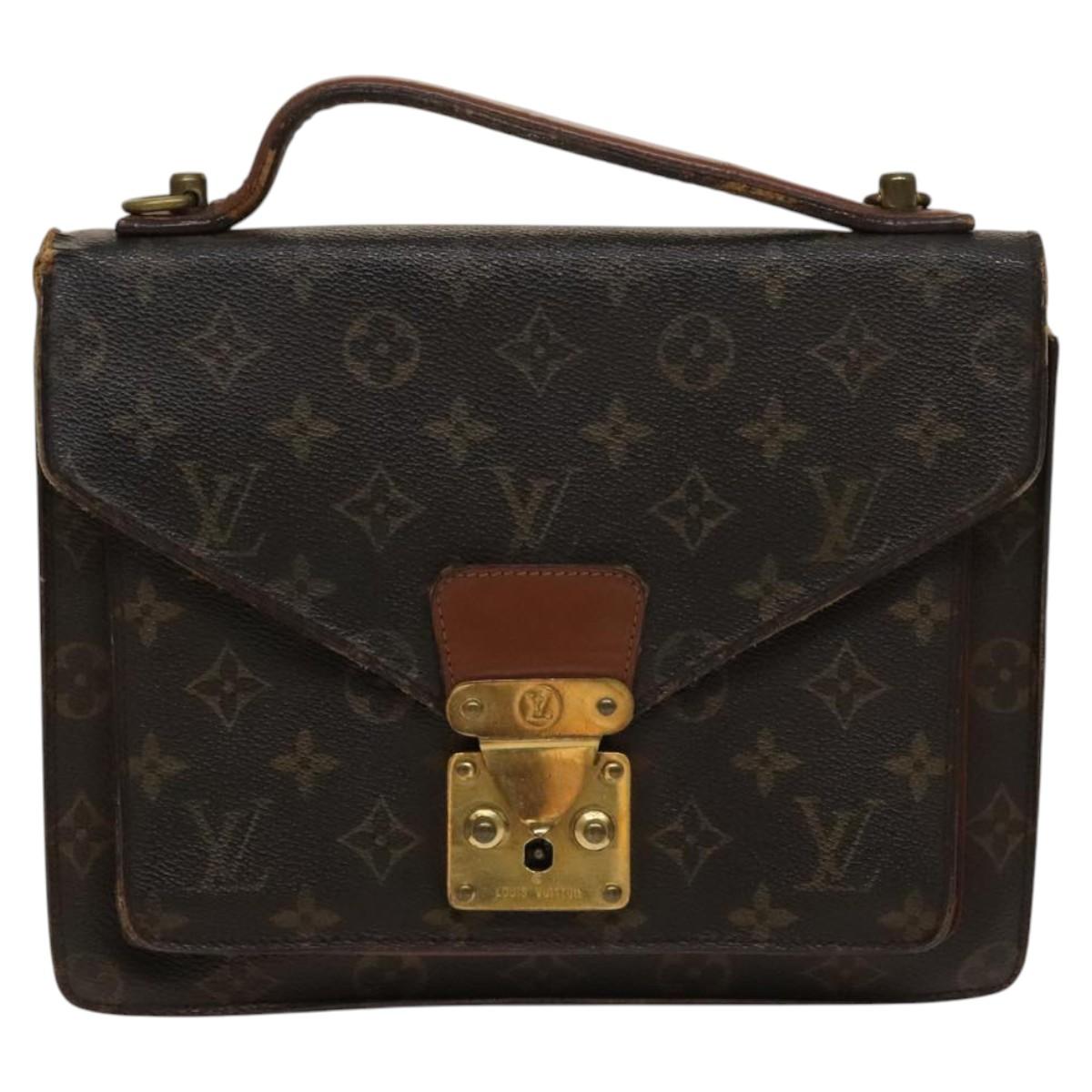 LOUIS VUITTON Monogram Monceau 26 Shoulder Bag M51187 LV Auth bs24438