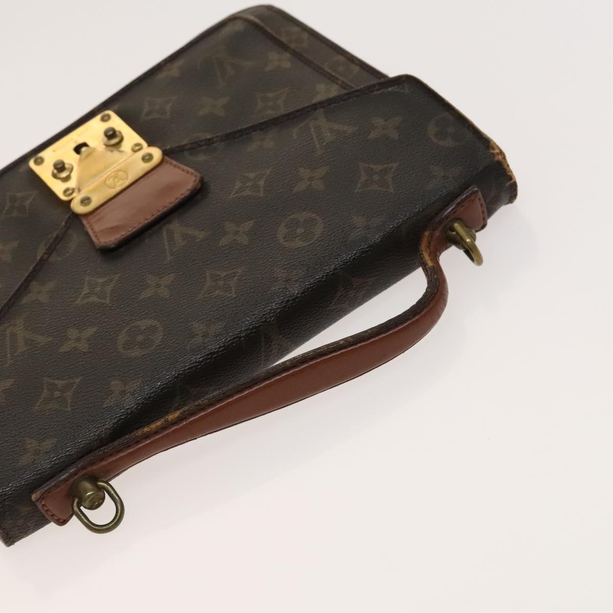 LOUIS VUITTON Monogram Monceau 26 Shoulder Bag M51187 LV Auth bs24438