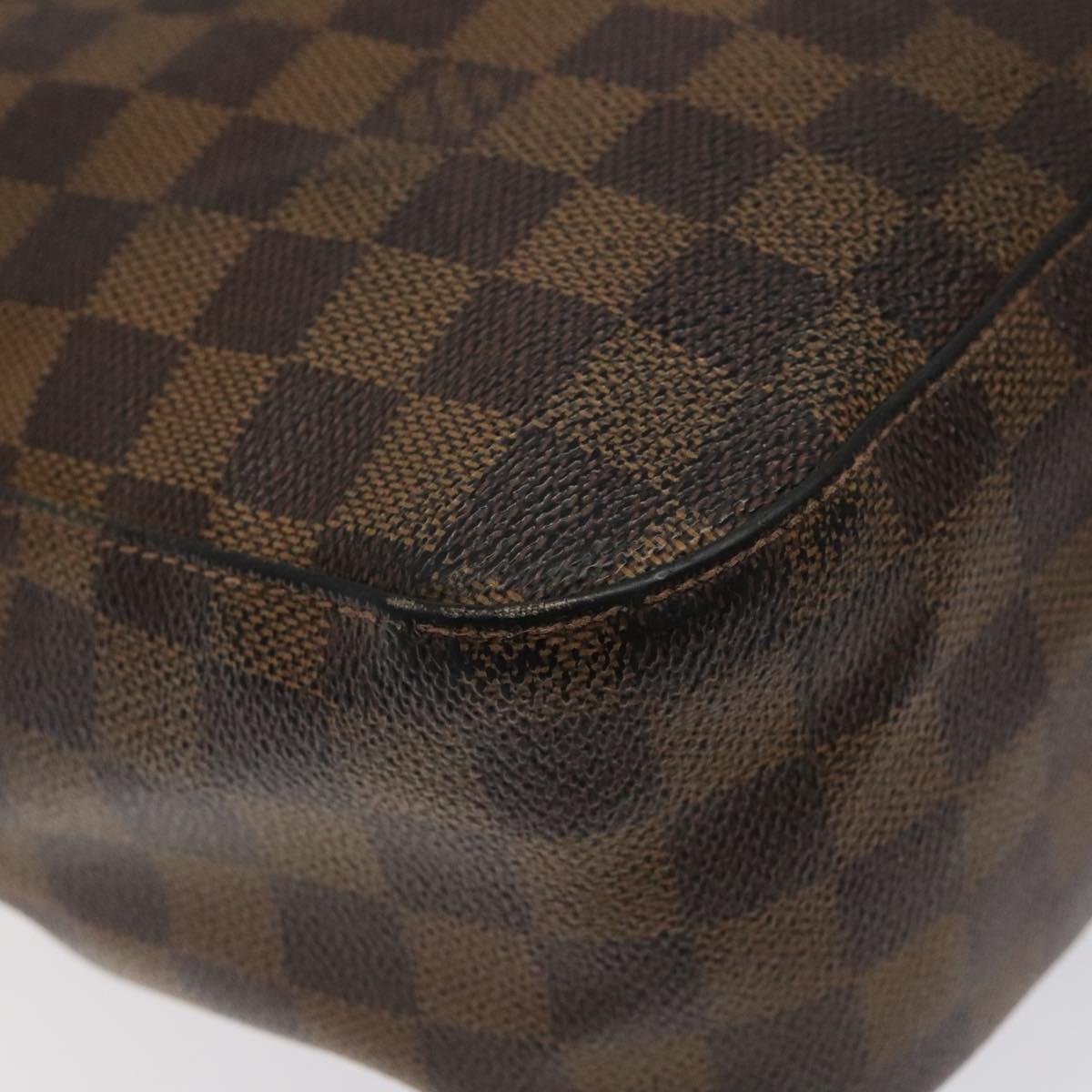 LOUIS VUITTON Damier Ebene Looping GM Shoulder Bag N51144 LV Auth bs24504