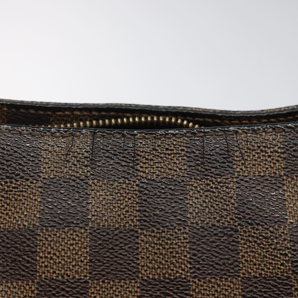 LOUIS VUITTON Damier Ebene Looping GM Shoulder Bag N51144 LV Auth bs24504