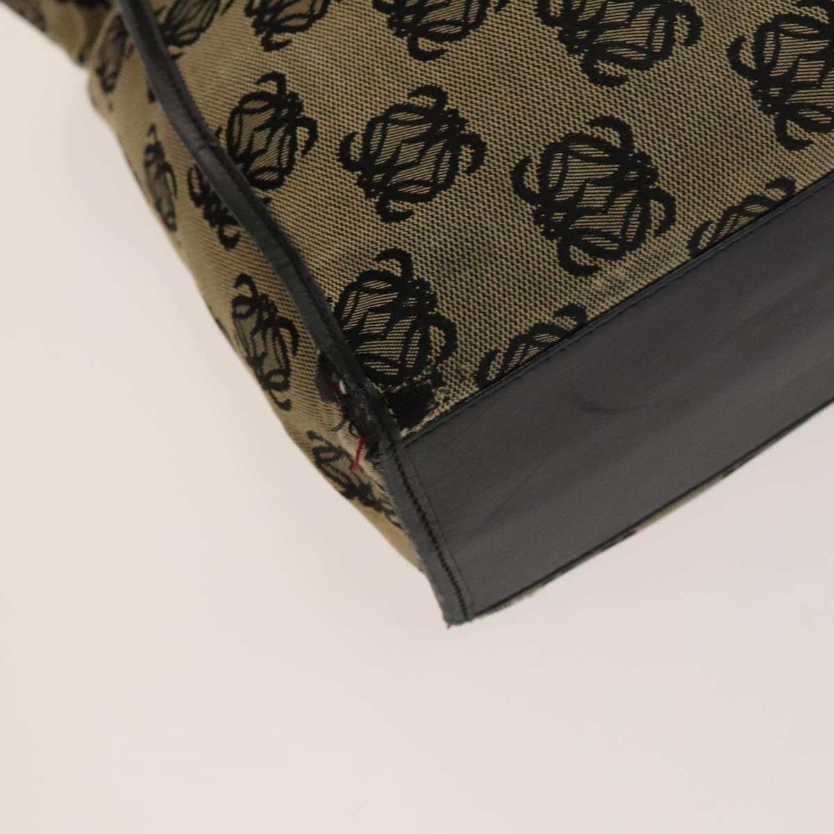 LOEWE Anagram Bag Canvas 2Set Navy Auth bs24508