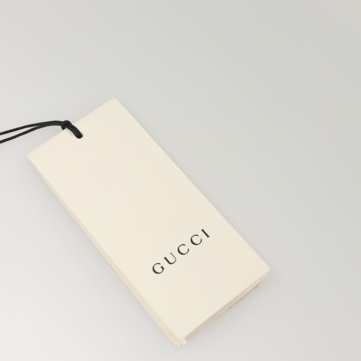 GUCCI Adidas Collaboration Shoulder Bag Leather Black Gold Auth bs24542