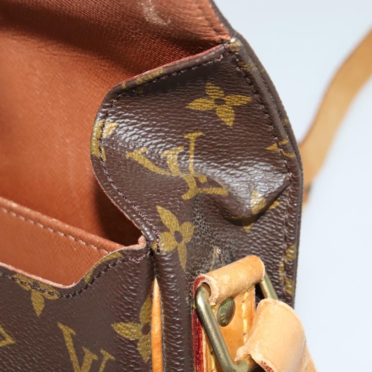 LOUIS VUITTON Monogram Cartouchiere MM Shoulder Bag M51253 LV Auth bs24573