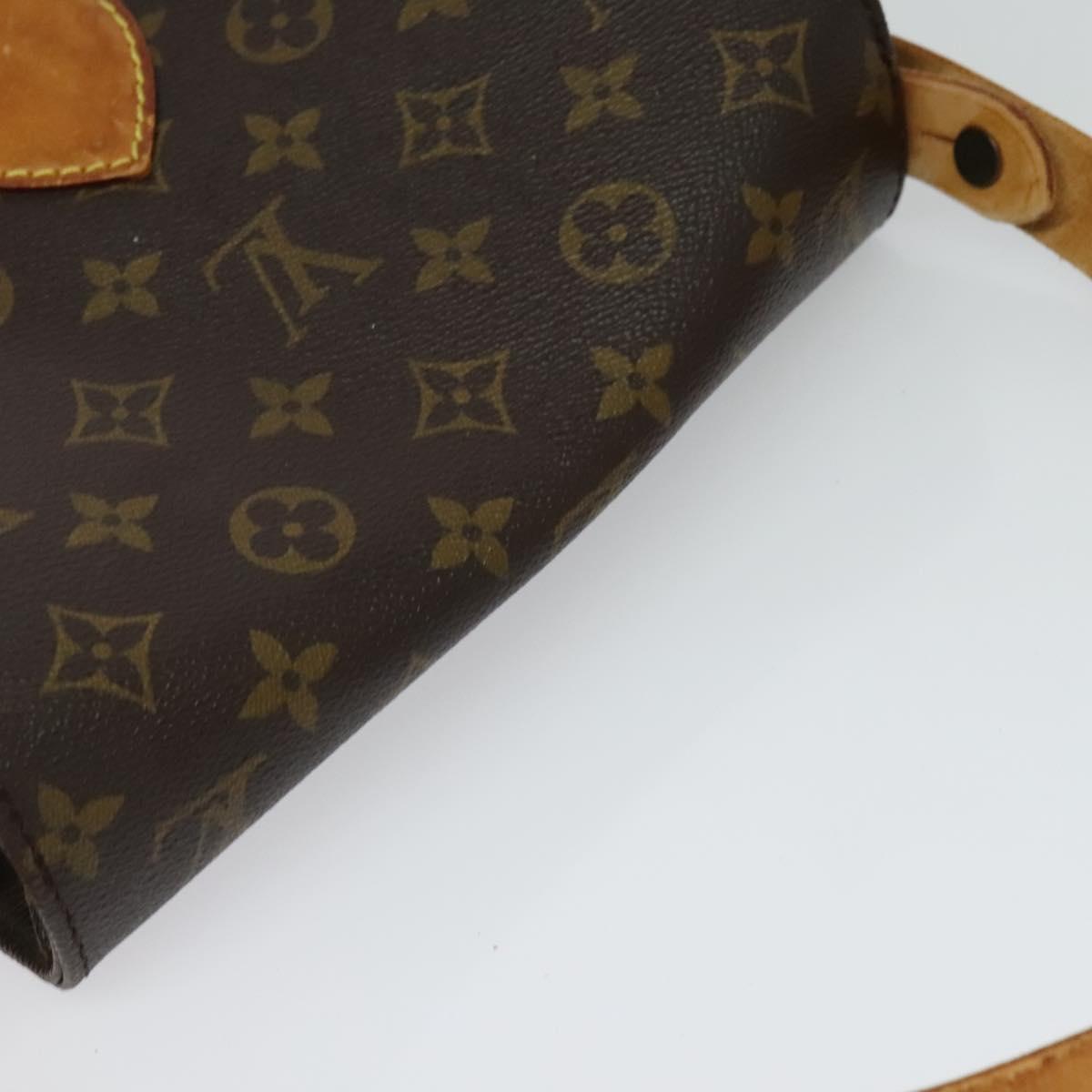 LOUIS VUITTON Monogram Cartouchiere MM Shoulder Bag M51253 LV Auth bs24573