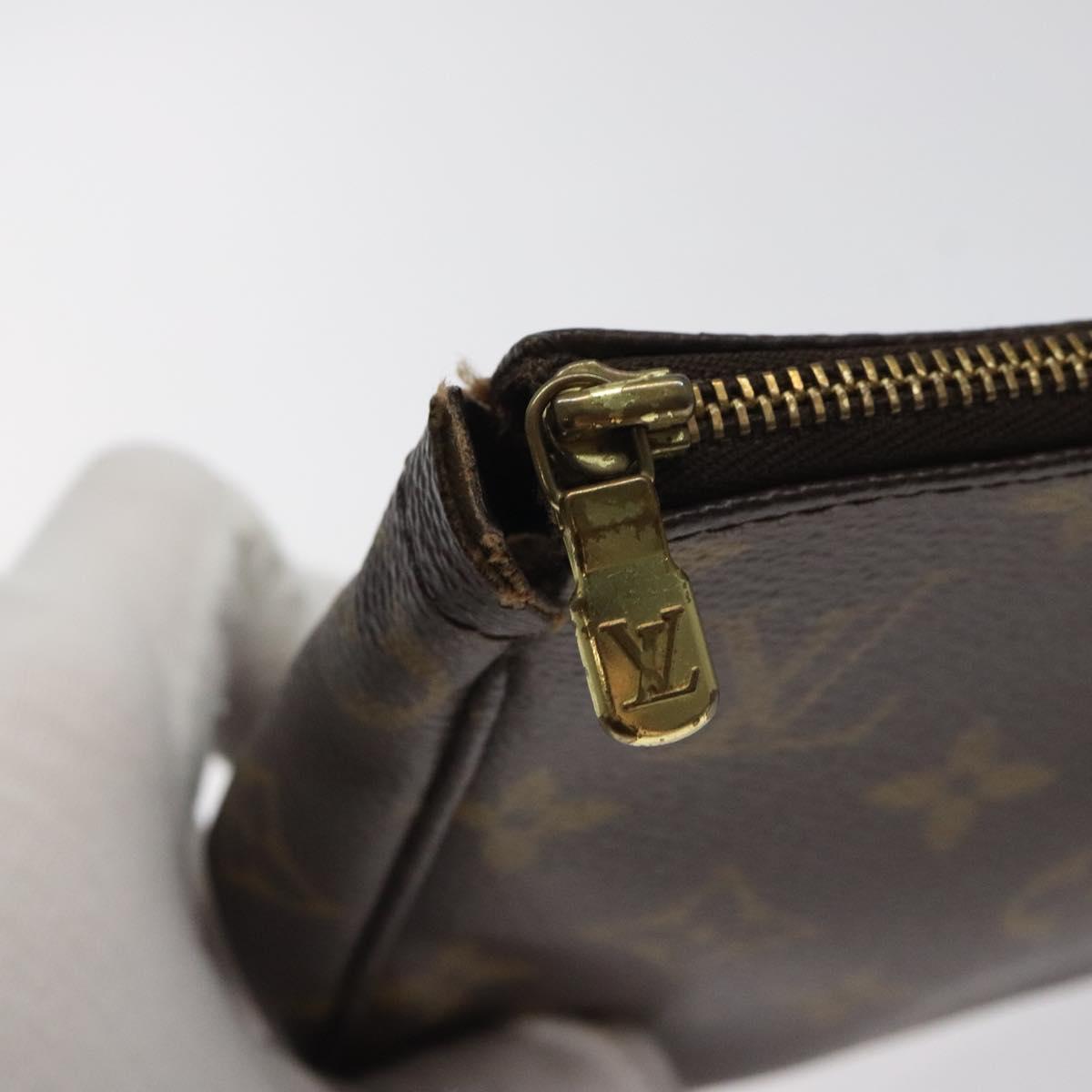 LOUIS VUITTON Monogram Pochette Accessoires Pouch M51980 LV Auth bs24588