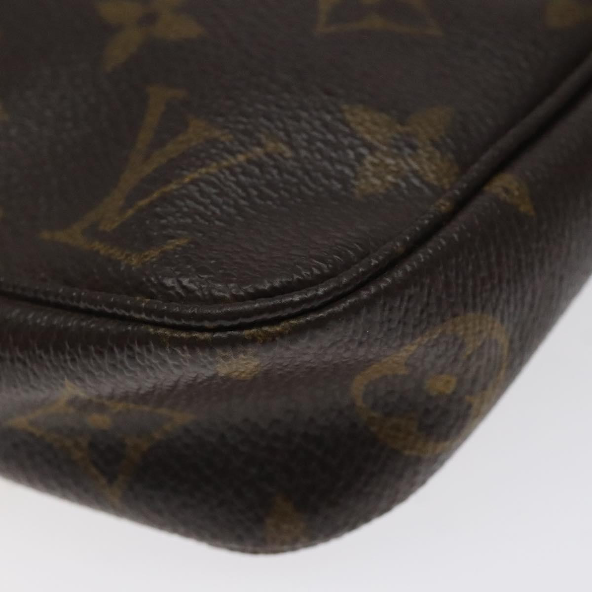 LOUIS VUITTON Monogram Pochette Accessoires Pouch M51980 LV Auth bs24588