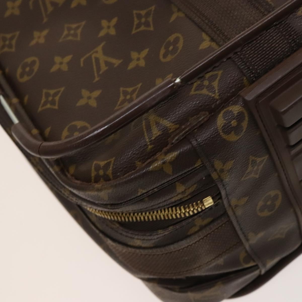 LOUIS VUITTON Monogram Satellite 60 Boston Bag M23354 LV Auth bs24590